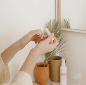 Coconut + Rose Lip Balm